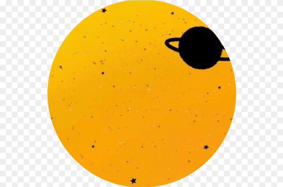Yellow Aesthetics Image Orange Cuteness Yellow Aesthetic Aesthetic Yellow Yellow Background, Sphere, Astronomy, Outer Space, Moon Free Png Download