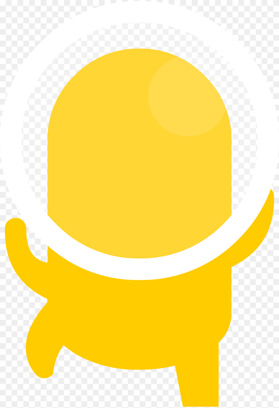 Yellow Alien Clipart, Clothing, Hardhat, Helmet Free Png Download