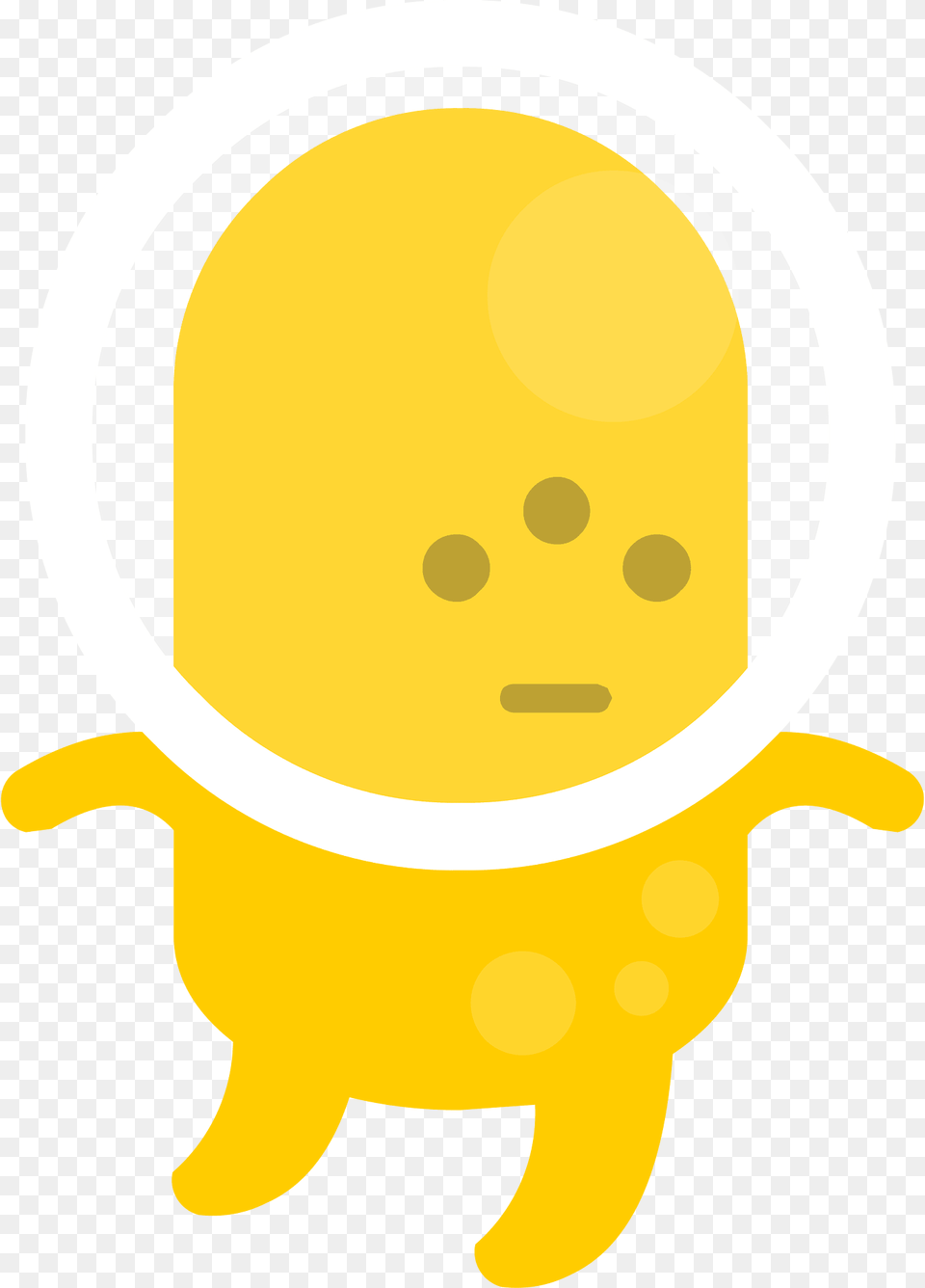 Yellow Alien Clipart Png