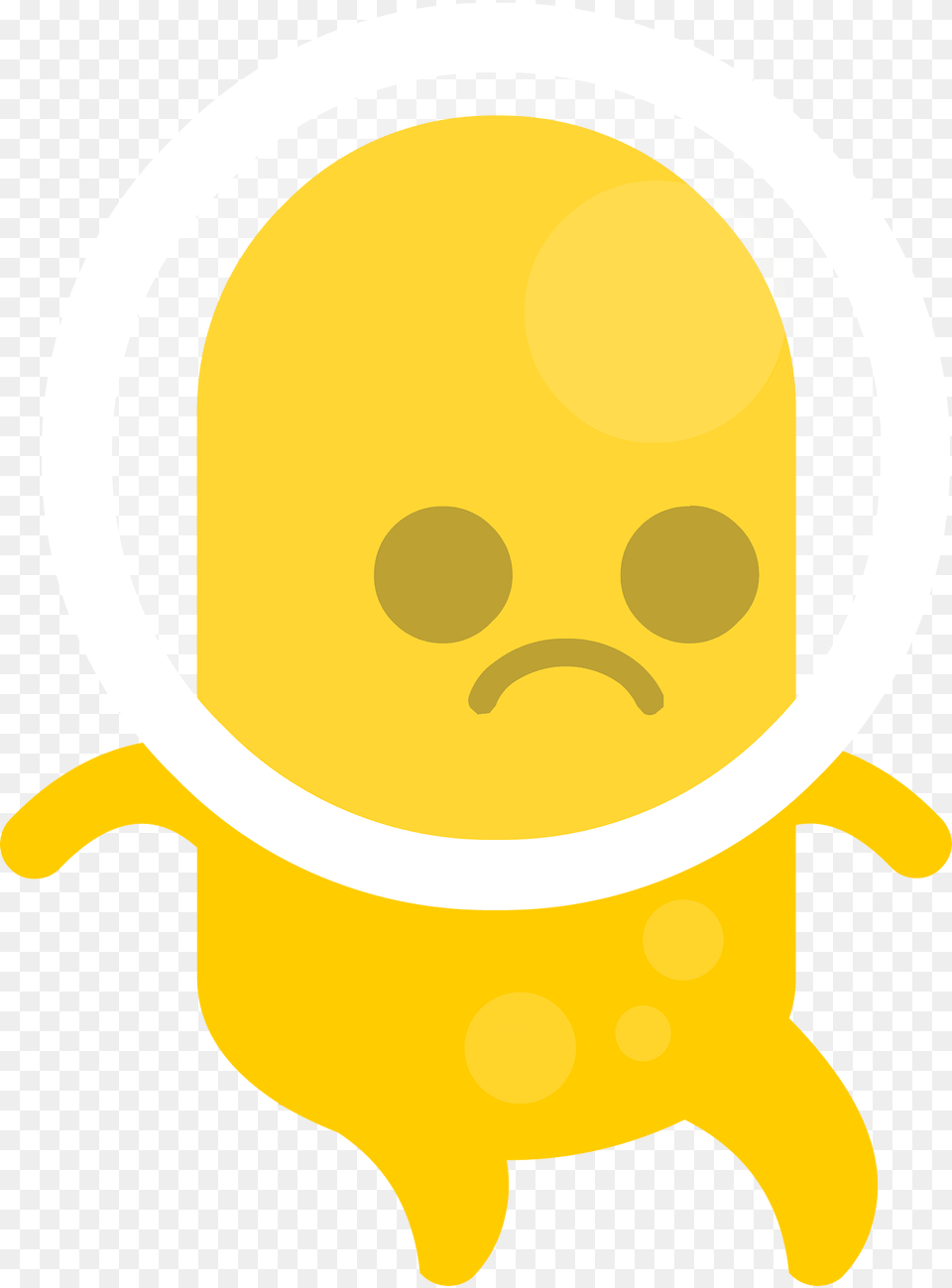 Yellow Alien Clipart, Disk Free Png Download