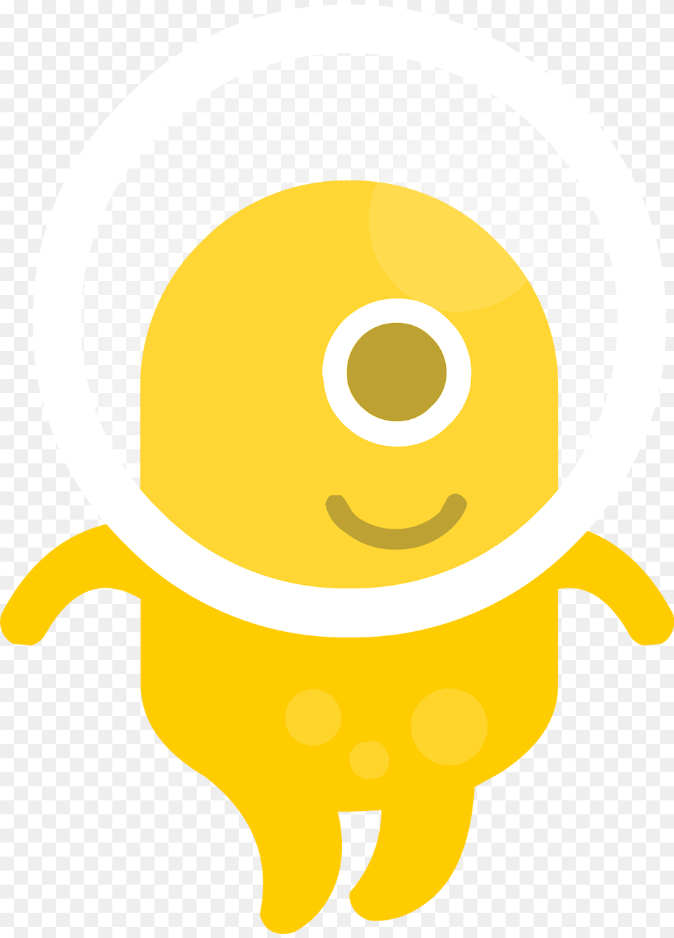 Yellow Alien Clipart, Baby, Person, Bowl Png Image