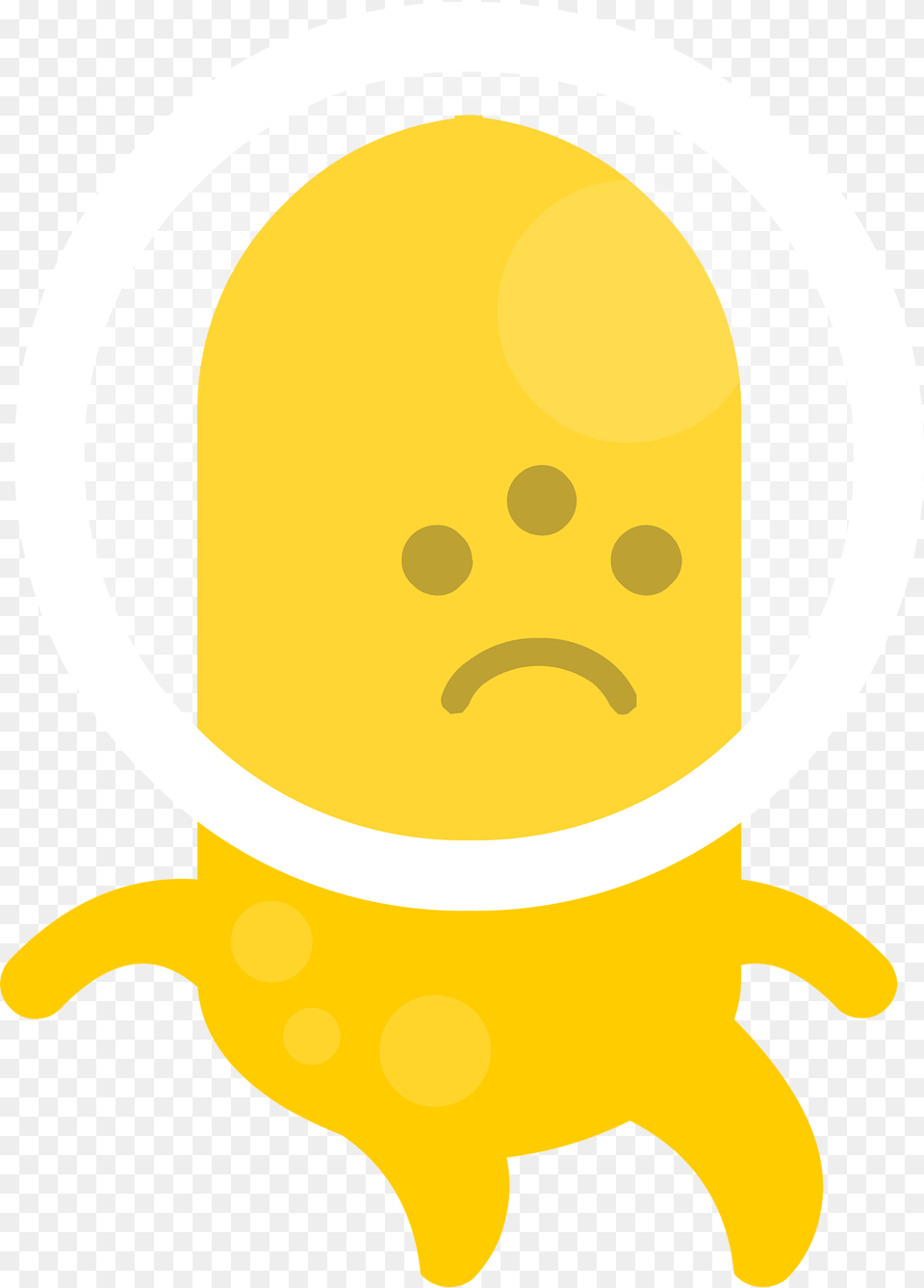 Yellow Alien Clipart, Food Png Image