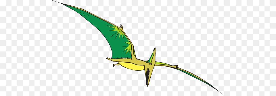 Yellow And Green Pterodactyl Clip Art, Animal, Bird, Flying, Fish Png
