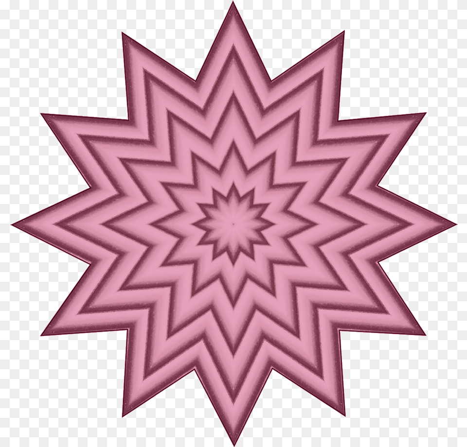 Yellow And Orange Star Swirl Purple Star Pattern Trippy Optical Illusions, Cross, Symbol Png Image