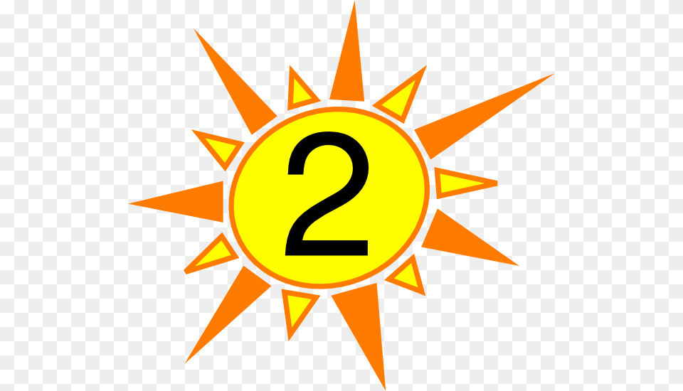 Yellow And Orange Sun, Symbol, Number, Text, Animal Png