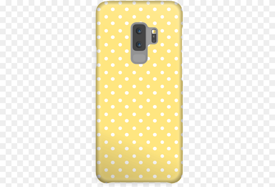 Yellow And White Dots Case Galaxy S9 Plus Polka Dot, Pattern, Polka Dot, Electronics, Smoke Pipe Free Png