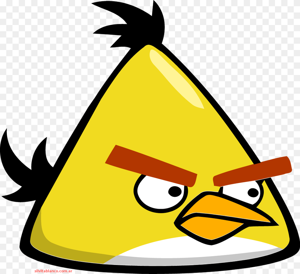 Yellow Angry Bird Icon Iconbugcom Yellow Bird Angry Birds, Clothing, Hat, Animal, Fish Free Png Download