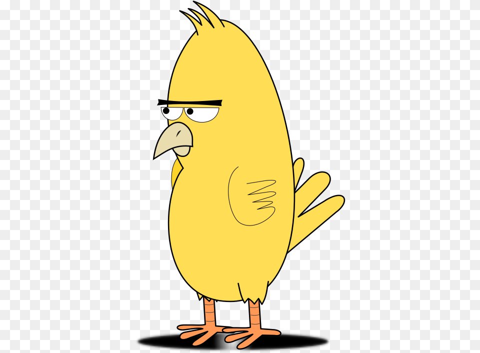 Yellow Angry Bird Svg Clip Art For Web Download Clip Language, Animal, Beak, Face, Head Png