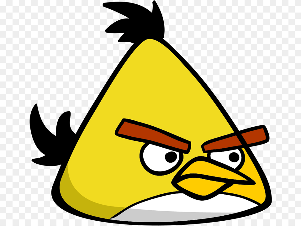 Yellow Angry Birds Characters, Clothing, Hat, Animal, Fish Free Png