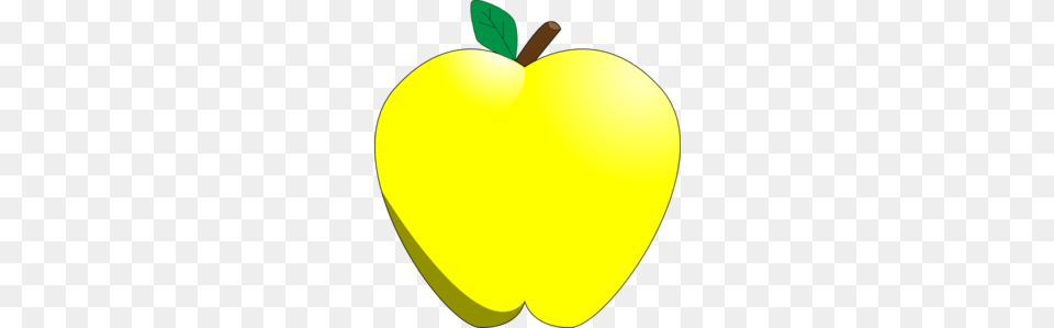 Yellow Apple Clip Art, Plant, Produce, Fruit, Food Png