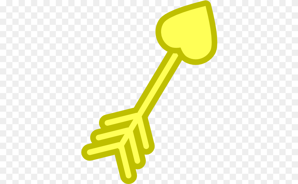 Yellow Arrow Clip Arts For Web Clip Arts Sign, Device, Hammer, Tool, Key Free Png Download