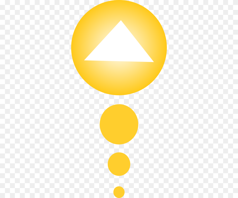 Yellow Arrow Set Circle, Lighting, Lamp, Light, Astronomy Png