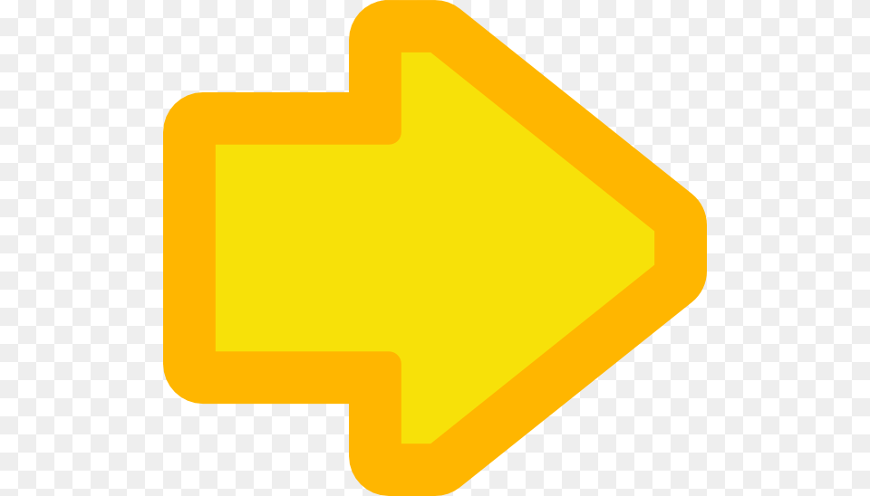 Yellow Arrows Svg Clip Arts Yellow Arrow Gif, Sign, Symbol, Road Sign Free Transparent Png
