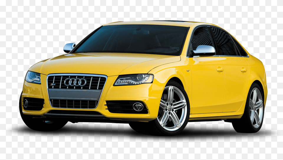 Yellow Audi Car Alloy Wheel, Vehicle, Transportation, Tire Png Image