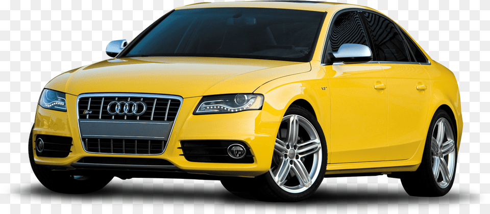 Yellow Audi Car Image Pngpix Background Full Hd, Alloy Wheel, Vehicle, Transportation, Tire Free Png Download