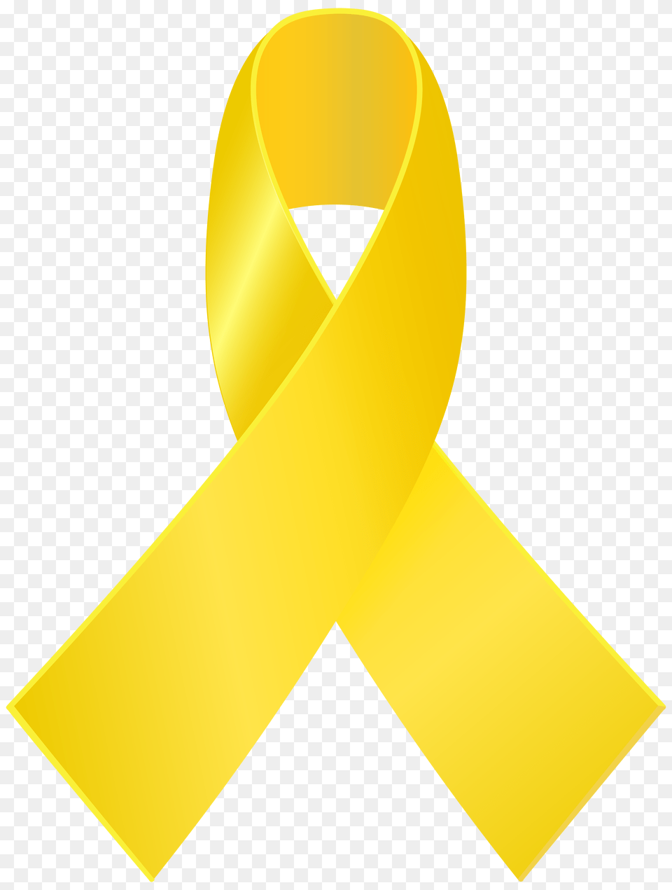 Yellow Awareness Ribbon Clip Art Png Image