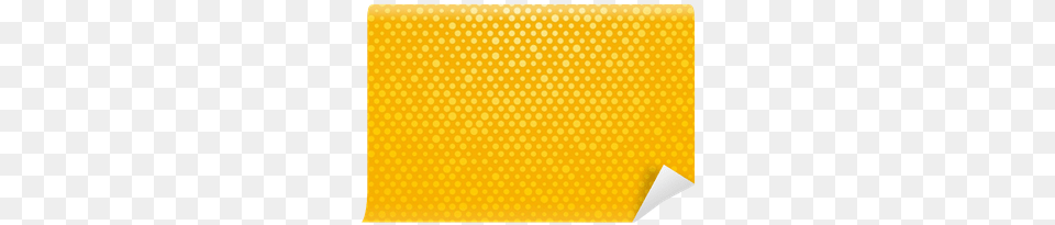 Yellow Background With Small Polka Dots Wall Mural U2022 Pixers We Live To Change Circle, Food, Honey, Honeycomb, Blackboard Free Transparent Png