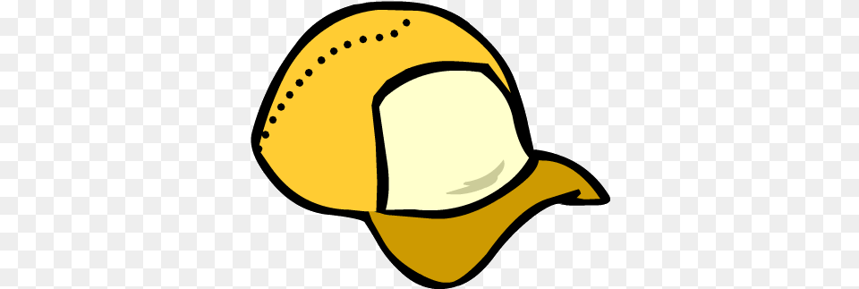 Yellow Ball Cap Clothing Icon Id 1038 Club Penguin Yellow Cap, Baseball Cap, Hat, Hardhat, Helmet Free Png Download