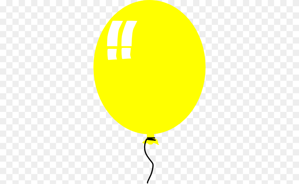 Yellow Balloon Clip Art Free Transparent Png