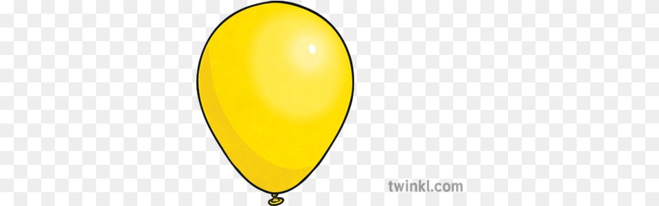 Yellow Balloon Illustration Twinkl Circle, Astronomy, Moon, Nature, Night Free Transparent Png