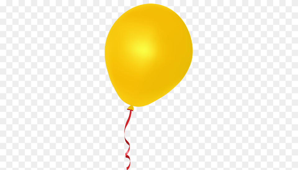 Yellow Balloon No Bg Small Free Png Download