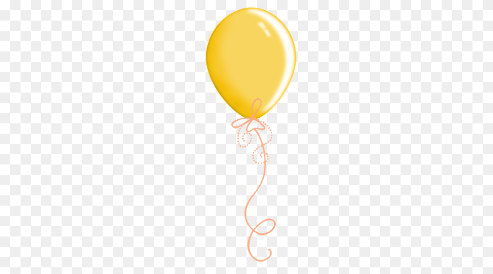 Yellow Balloon Party Celebration Clipart, Astronomy, Moon, Nature, Night Png