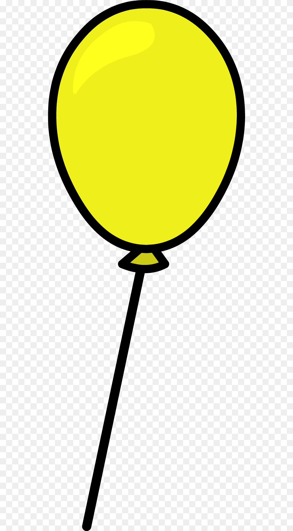 Yellow Balloon Sprite, Astronomy, Moon, Nature, Night Png Image