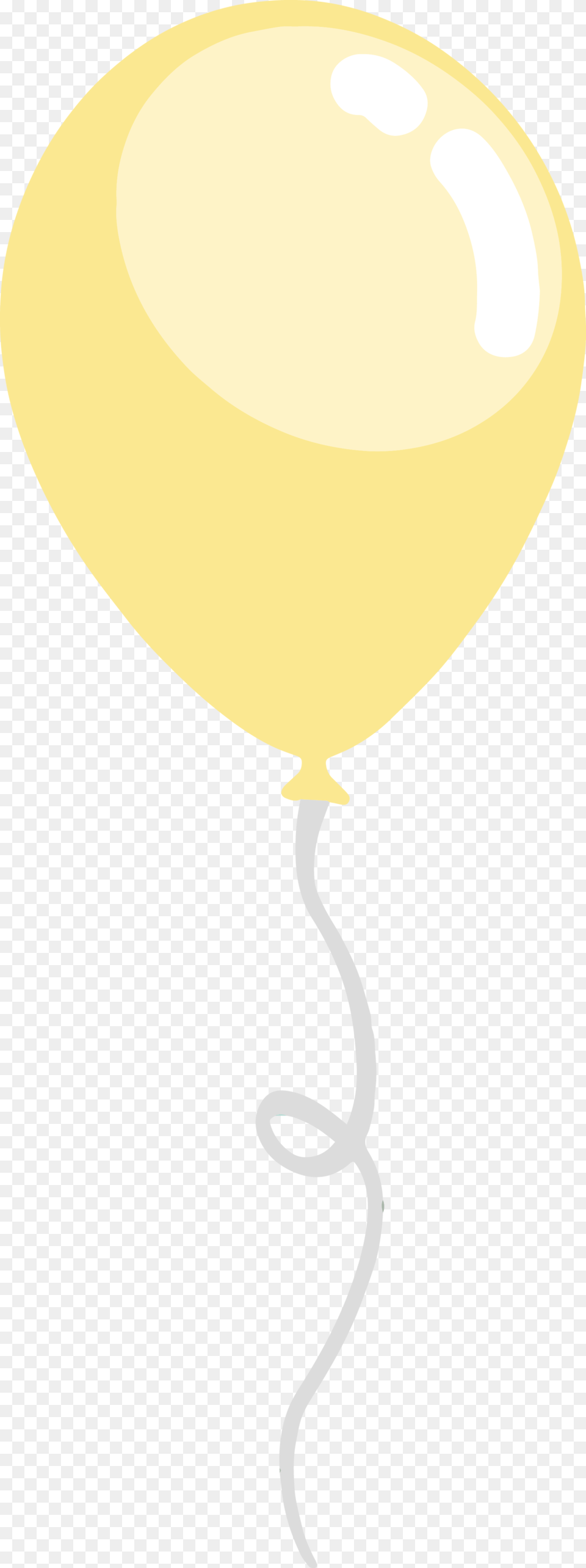 Yellow Balloon Transparent Free Png Download