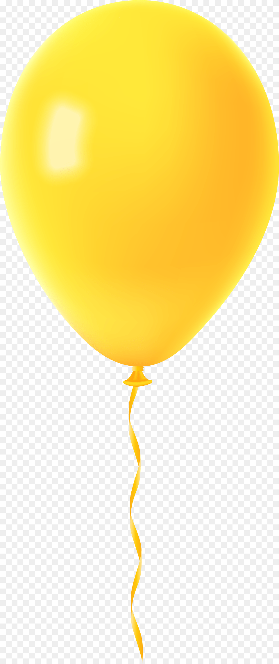 Yellow Balloon Transparent Yellow Balloon Png Image