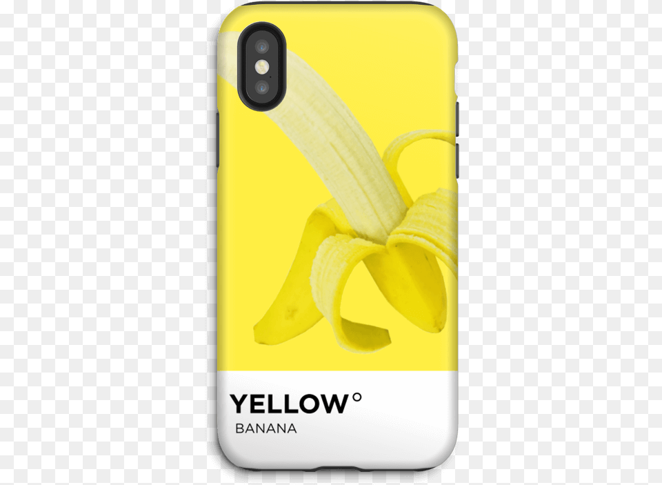 Yellow Banana Mobile Phone Case, Food, Fruit, Plant, Produce Png Image