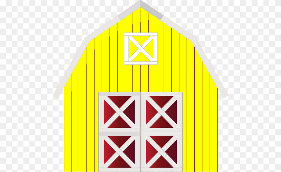 Yellow Barn Clip Art, Architecture, Building, Countryside, Farm Png Image