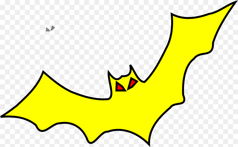 Yellow Bat Clip Art, Logo, Symbol, Animal, Batman Logo Free Png