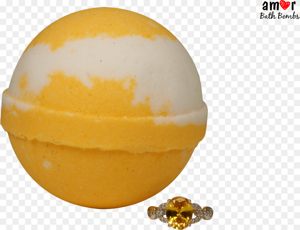 Yellow Bath Bomb Png