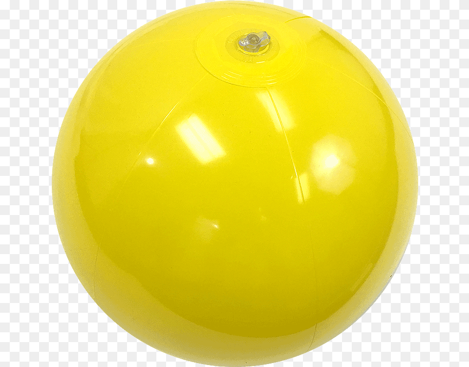 Yellow Beach Ball, Sphere Free Png