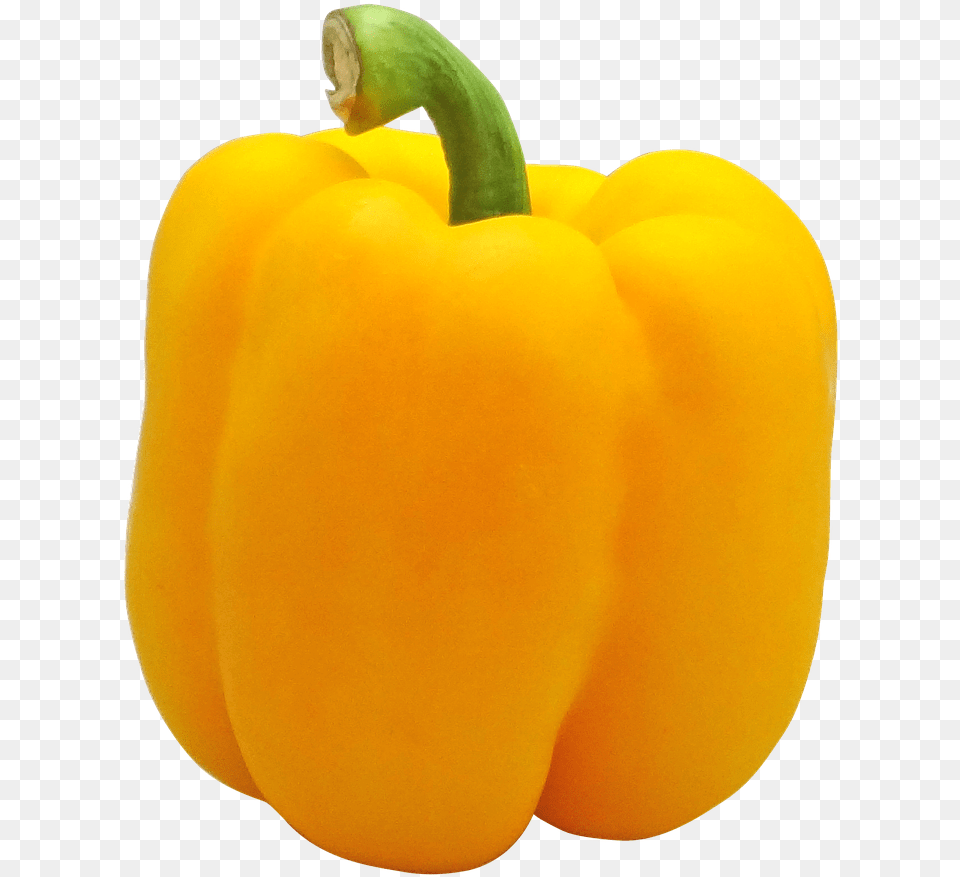Yellow Bell Pepper Transparent Background, Bell Pepper, Food, Plant, Produce Free Png