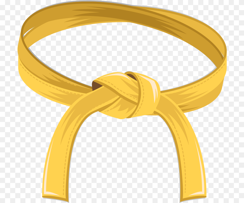 Yellow Belt Yellow Belt Lean Six Sigma, Knot, Bow, Weapon Free Transparent Png