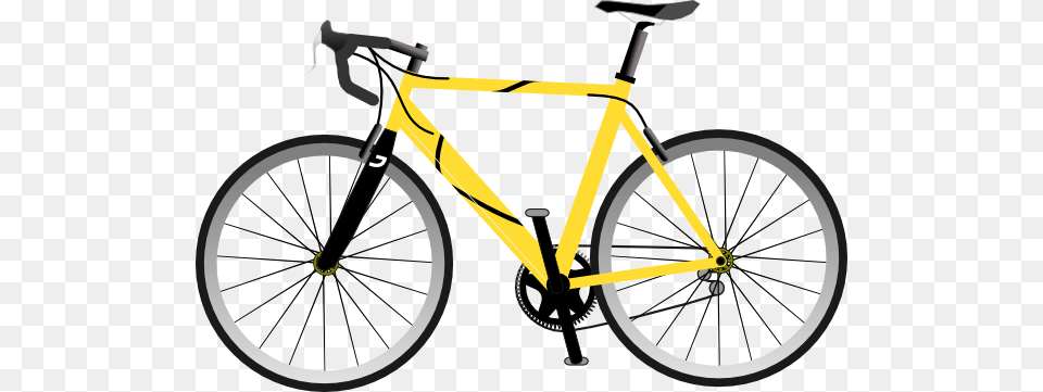 Yellow Bike Yellow Clip Art, Bicycle, Mountain Bike, Transportation, Vehicle Png