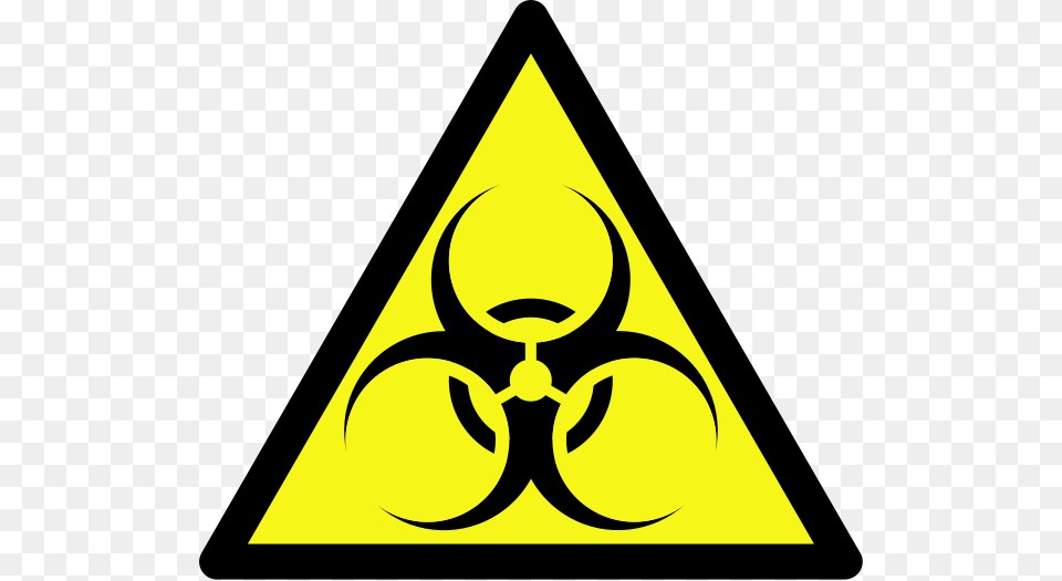 Yellow Biohazard Sign Biohazard Symbol, Triangle, Animal, Fish, Sea Life Free Transparent Png