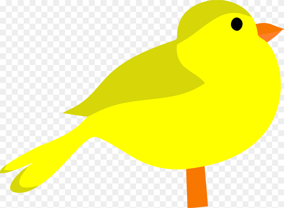 Yellow Bird Clipart, Animal, Canary Free Png Download