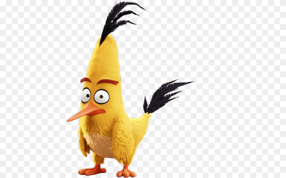 Yellow Bird From Angry Birds Movie, Animal, Beak, Cartoon Free Png Download