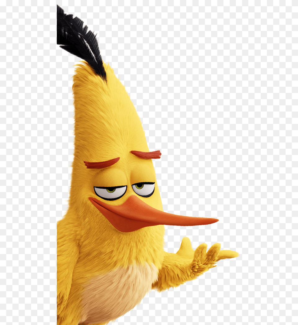 Yellow Bird From Angry Birds Movie, Animal, Cartoon Free Png
