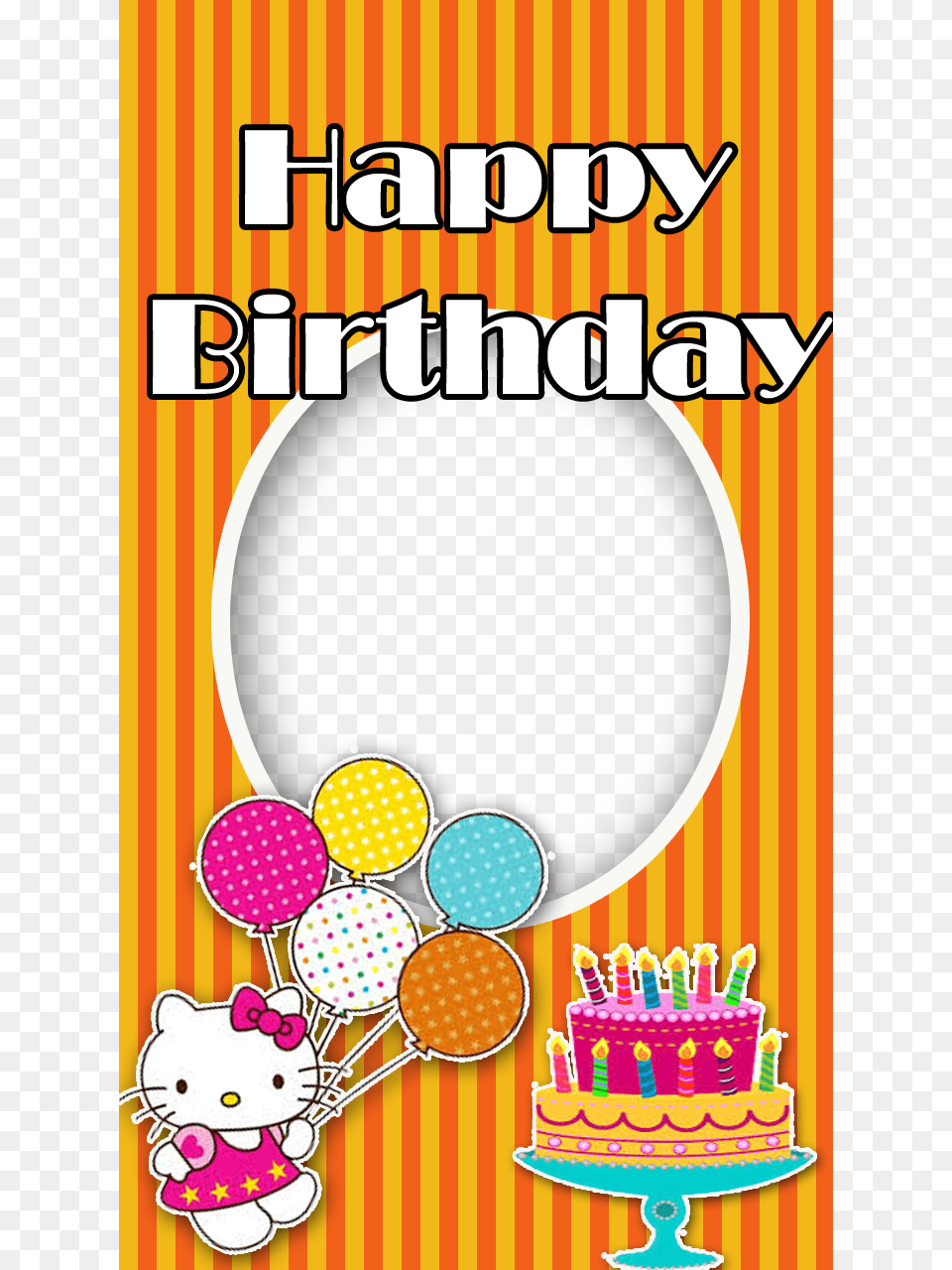 Yellow Birthday Frame Birthday Frame, Advertisement, Poster, Person, People Free Png Download
