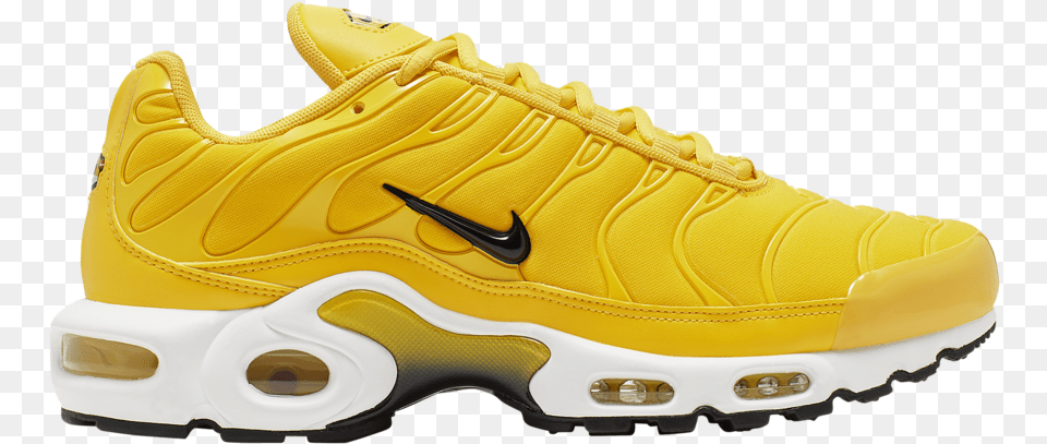 Yellow Black Red Plaid Air Max Plus, Clothing, Footwear, Shoe, Sneaker Png