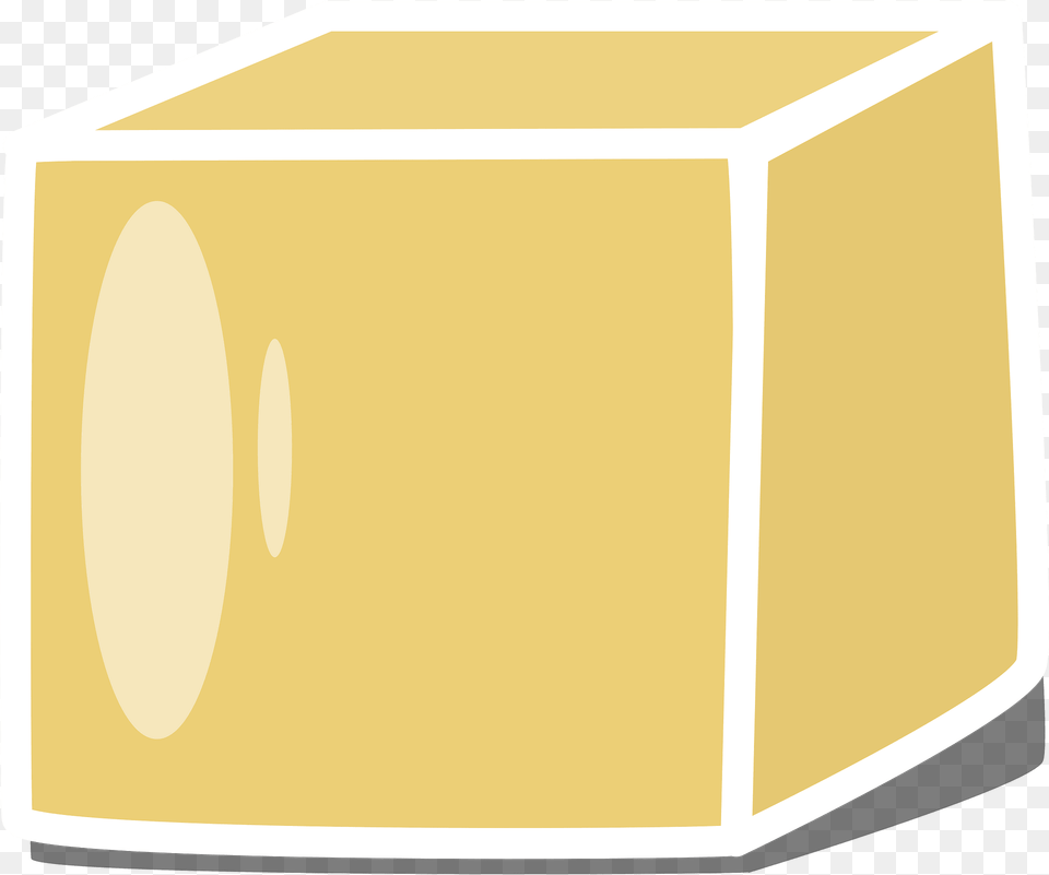 Yellow Block Clipart, Box, Cardboard, Carton, Blackboard Png