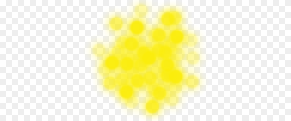 Yellow Bokeh Clipart Transparent Circle, Flower, Petal, Plant, Person Free Png Download