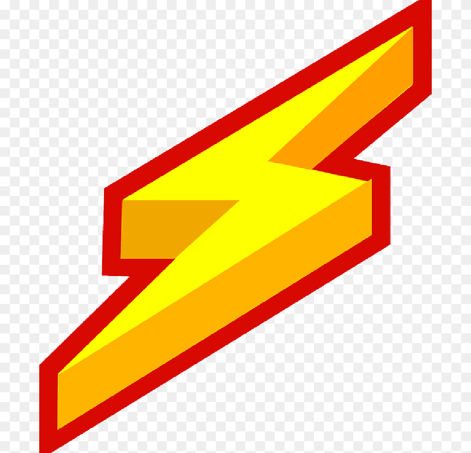 Yellow Bolt Lightning Clip Art, Dynamite, Weapon, Text, Symbol Free Png