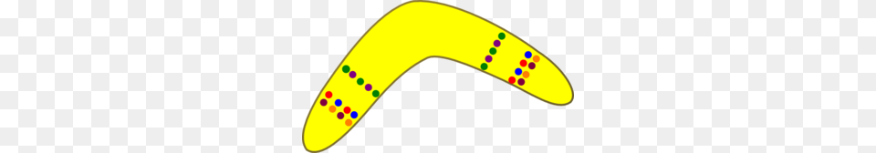 Yellow Boomerang Clip Art Png