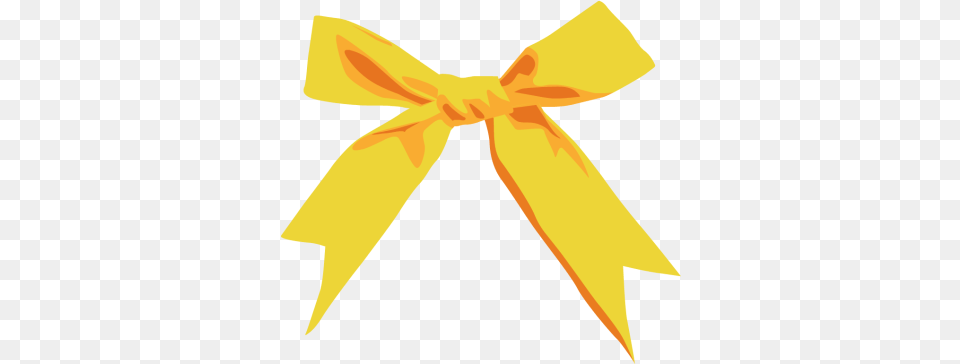 Yellow Bows Clip Art Yellow Bow Clip Art Full Size Yellow Ribbon And Bow Banner, Accessories, Formal Wear, Tie, Person Free Png Download
