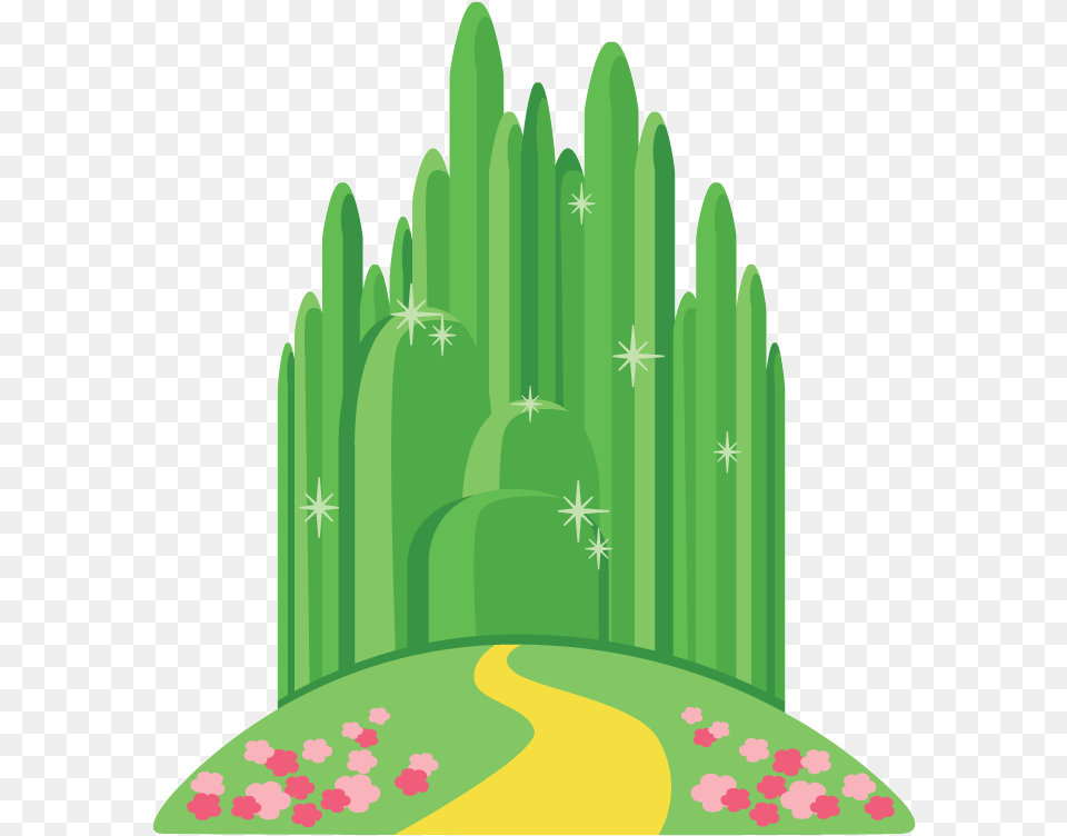 Yellow Brick Road Transparent Yellow Brick Road, Art, Graphics, Green, Grass Free Png