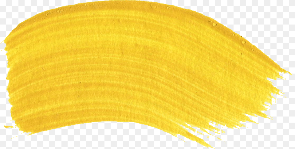 Yellow Brush Stroke Png Image